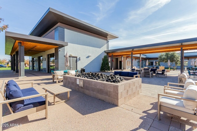 view of patio / terrace with outdoor lounge area