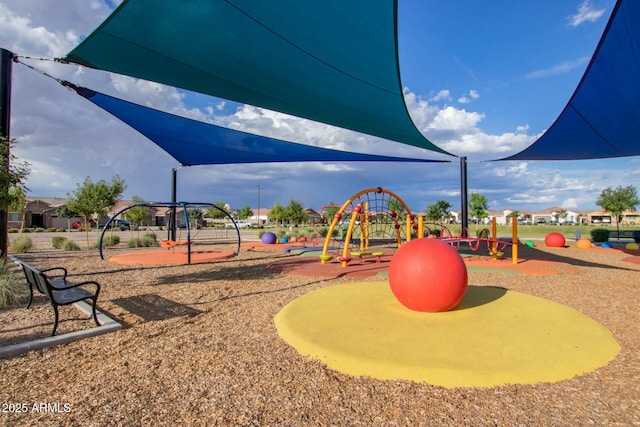 view of playground