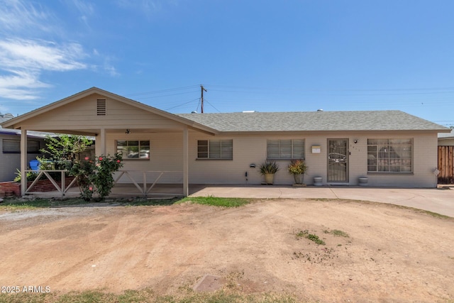 3617 W Luke Ave, Phoenix, AZ 85019 - view of front of house featuring roof with shingles