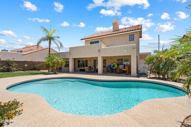 4002 N San Gabriel Cir, Mesa, AZ 85215 - view of swimming pool with a patio area
