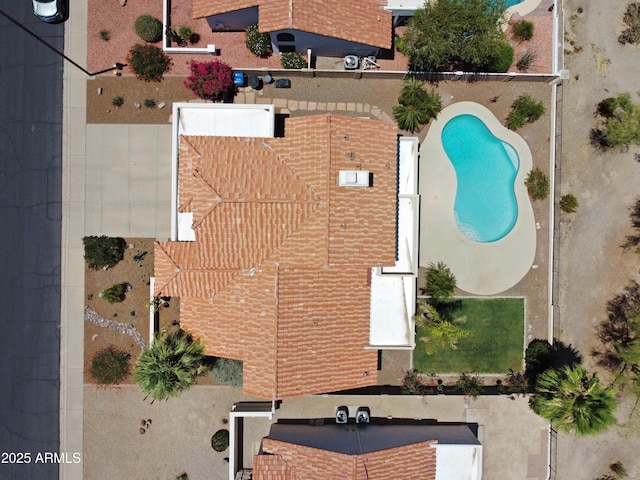 4002 N San Gabriel Cir, Mesa, AZ 85215 - drone / aerial view of a pool area