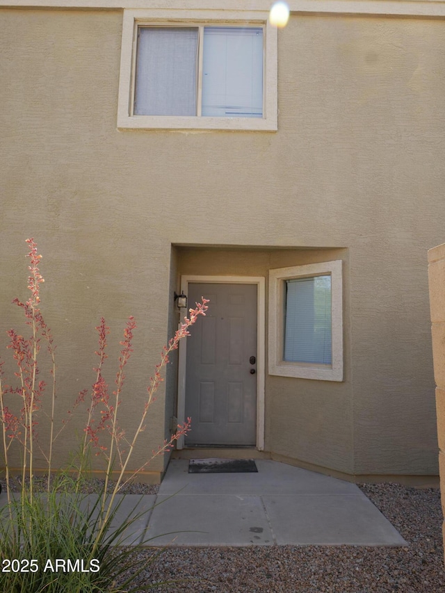 43241 W Kristal Ln, Maricopa, AZ 85138 - entrance to property featuring stucco siding