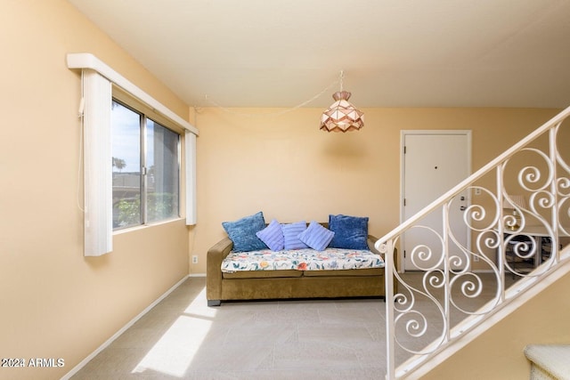 view of sitting room