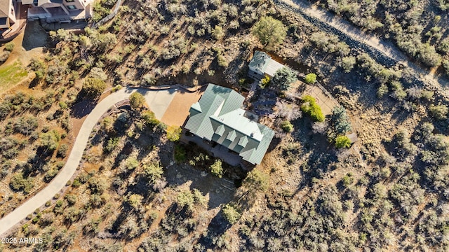 128 N French Dr, Prescott, AZ 86303 - view from above of property