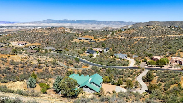 128 N French Dr, Prescott, AZ 86303 - aerial view of mountains
