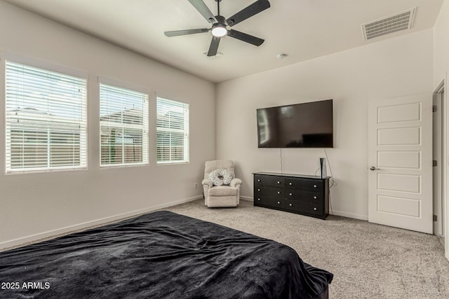 2716 S Chatsworth, Mesa, AZ 85209 - bedroom featuring carpet floors and ceiling fan