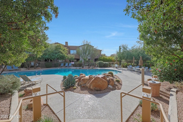 19550 N Grayhawk Dr Unit 1144, Scottsdale, AZ 85255 - community pool featuring a patio area