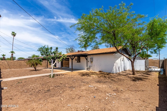 3802 N 48th Dr, Phoenix, AZ 85031 - ranch-style house featuring a fenced backyard and a patio area