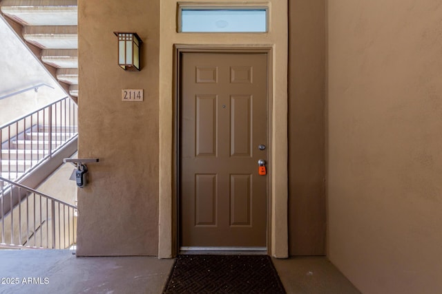 20100 N 78th Pl Unit 2114, Scottsdale, AZ 85255 - view of exterior entry with stucco siding