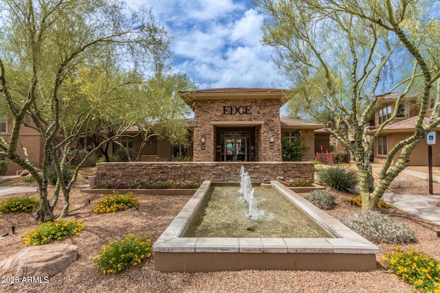 20100 N 78th Pl Unit 2114, Scottsdale, AZ 85255 - view of front of property featuring brick siding