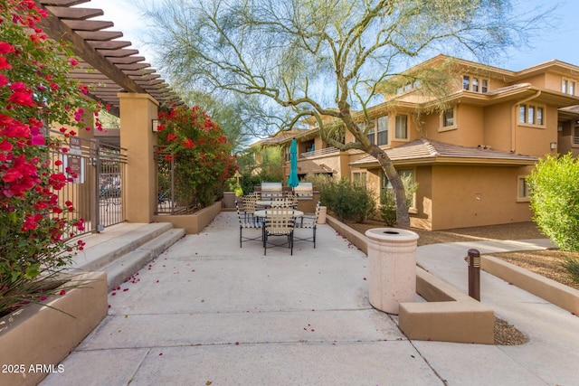 20100 N 78th Pl Unit 2114, Scottsdale, AZ 85255 - view of patio / terrace with outdoor dining area