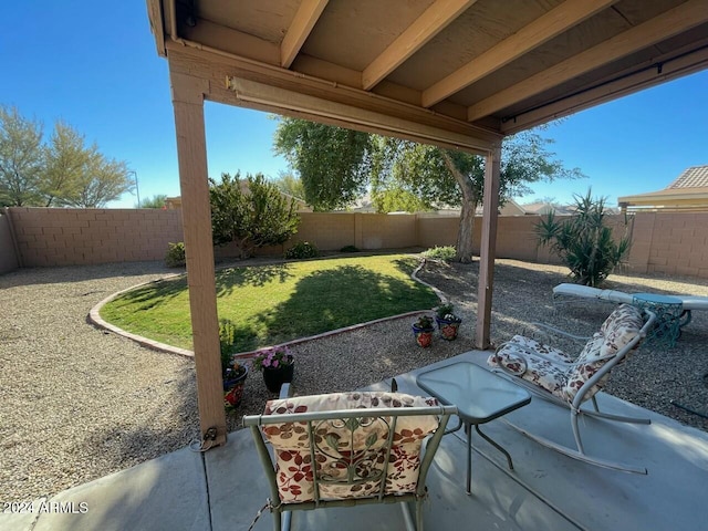 view of patio