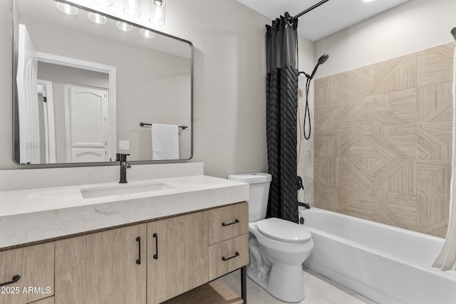 512 W Encinas St, Gilbert, AZ 85233 - full bath with vanity, toilet, and shower / bath combo