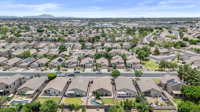 512 W Encinas St, Gilbert, AZ 85233 - aerial perspective of suburban area with mountains