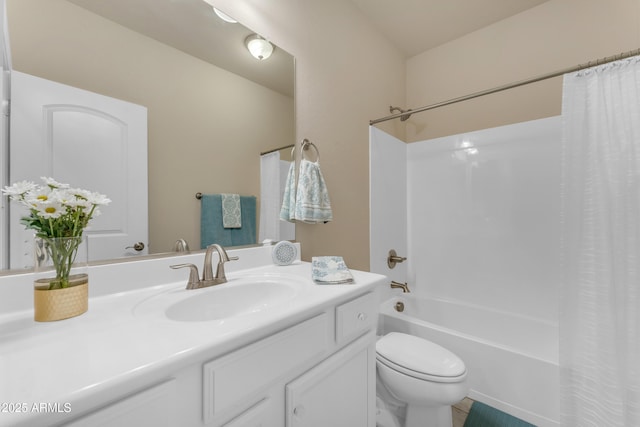 14200 W Village Pkwy Unit 2128, Litchfield Park, AZ 85340 - bathroom featuring vanity, shower / bath combo with shower curtain, and tile patterned flooring