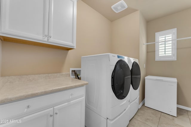 14200 W Village Pkwy Unit 2128, Litchfield Park, AZ 85340 - washroom with washing machine and clothes dryer and cabinet space