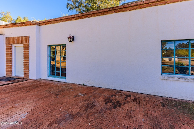 exterior space featuring a patio