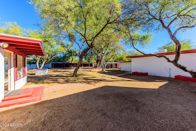 view of yard featuring a patio area