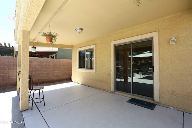 view of patio / terrace