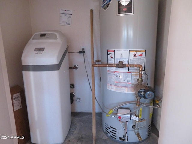 utilities with gas water heater