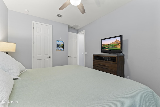 18865 W Mescal St, Surprise, AZ 85388 - bedroom with a ceiling fan