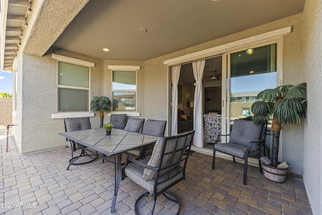 18865 W Mescal St, Surprise, AZ 85388 - view of patio / terrace featuring outdoor dining space