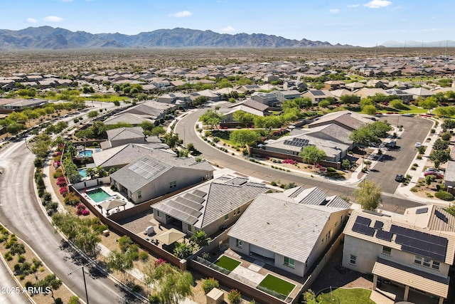 18865 W Mescal St, Surprise, AZ 85388 - aerial perspective of suburban area featuring a mountainous background