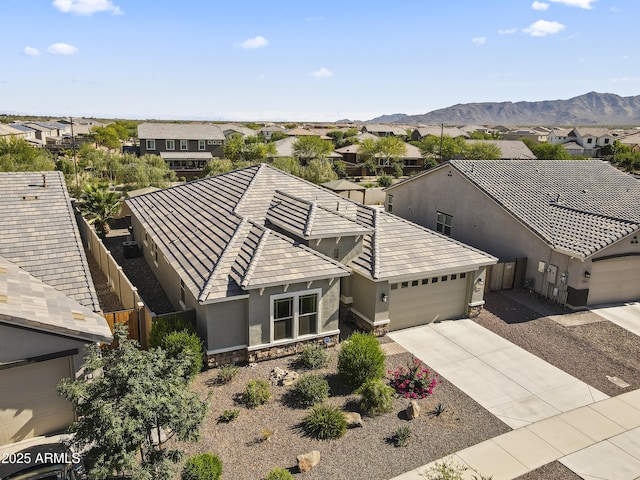 18865 W Mescal St, Surprise, AZ 85388 - aerial view of residential area with a mountain backdrop