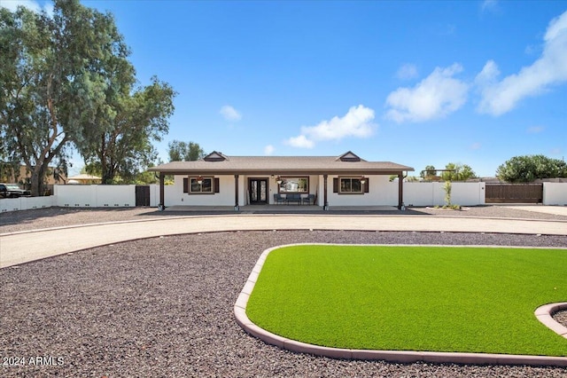 view of ranch-style house