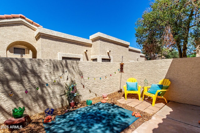 1111 W Summit Pl Unit 85, Chandler, AZ 85224 - view of patio / terrace with a fenced backyard