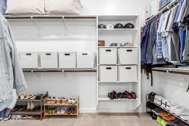 4077 S Quinn Ave, Gilbert, AZ 85297 - walk in closet with carpet flooring