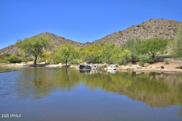 4927 E Hazel Dr Unit 2, Phoenix, AZ 85044 - water view with a mountain backdrop