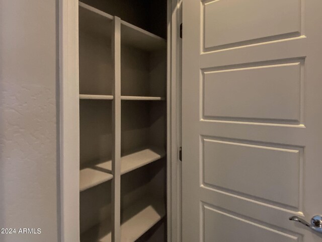 view of closet