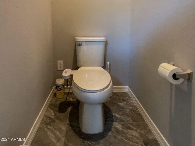 bathroom with toilet