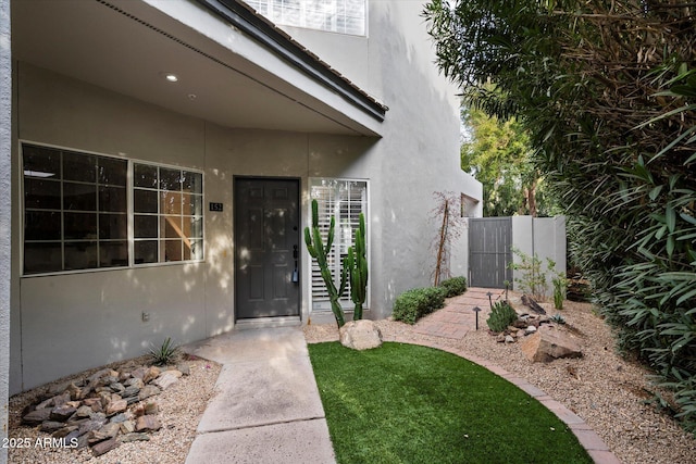 view of property entrance