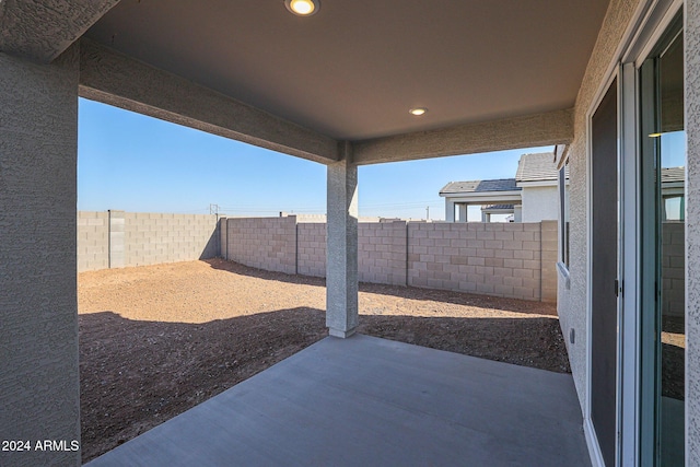 view of patio / terrace