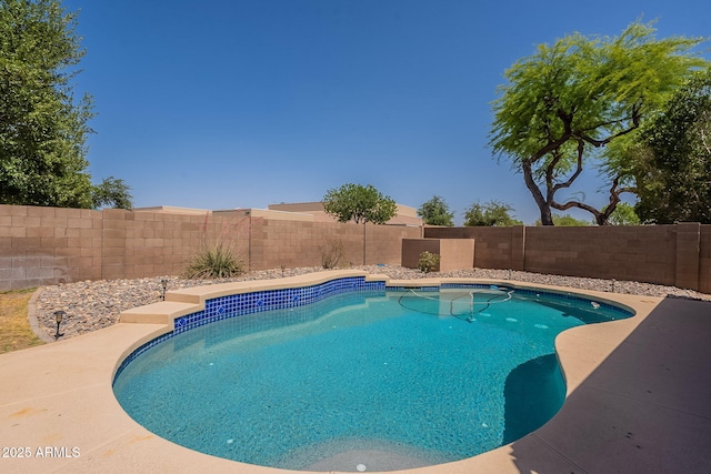 1125 S Larkspur St, Gilbert, AZ 85296 - view of pool with a fenced backyard