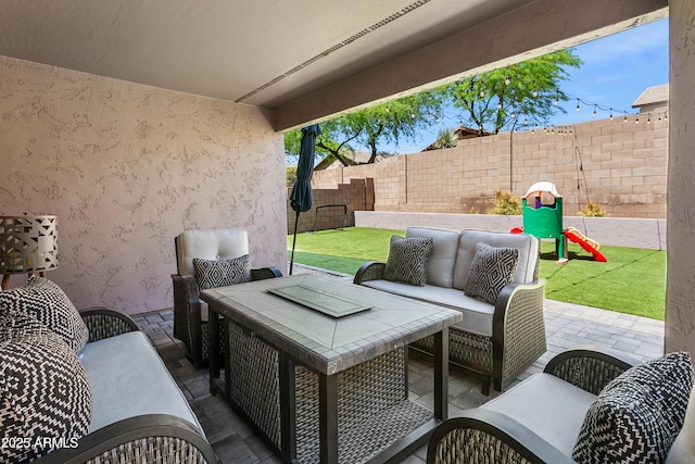 4704 E Melinda Ln, Phoenix, AZ 85050 - view of patio / terrace