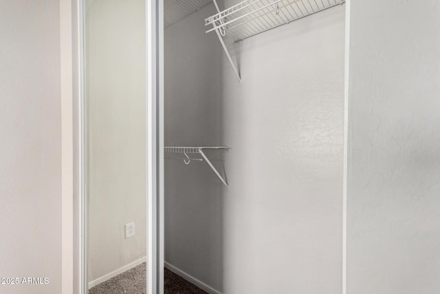 view of closet