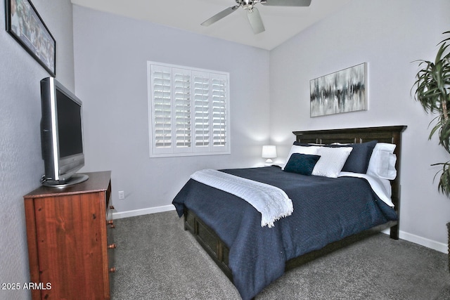 895 E Clovefield St, Gilbert, AZ 85298 - bedroom featuring ceiling fan, carpet flooring, and baseboards
