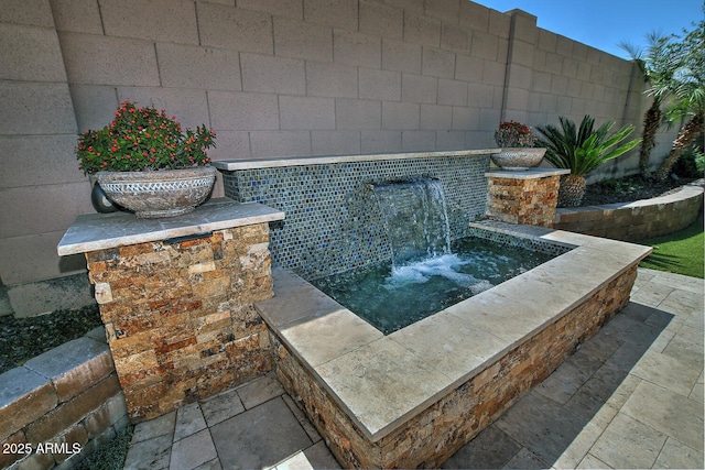 895 E Clovefield St, Gilbert, AZ 85298 - exterior space with concrete block siding and fence