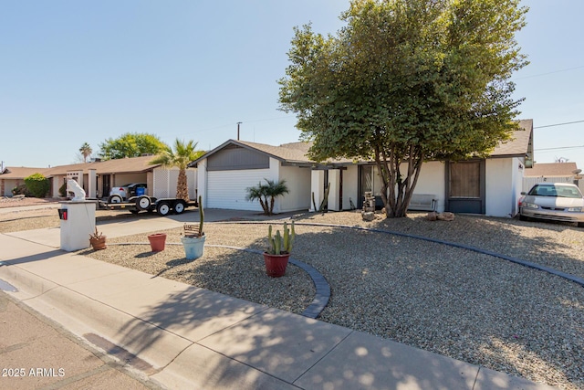 view of ranch-style house