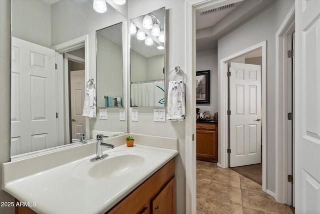 2328 W Calle Marita, Phoenix, AZ 85085 - full bathroom with vanity and tile patterned floors