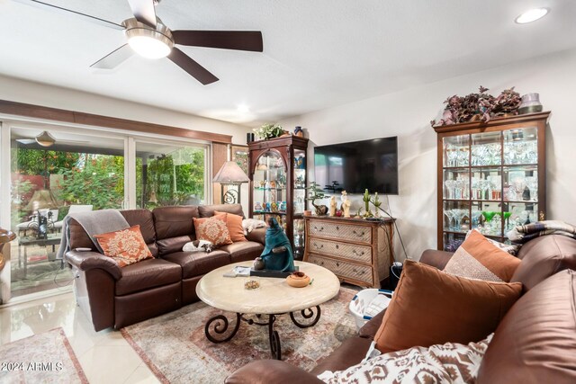 view of patio / terrace with an outdoor living space