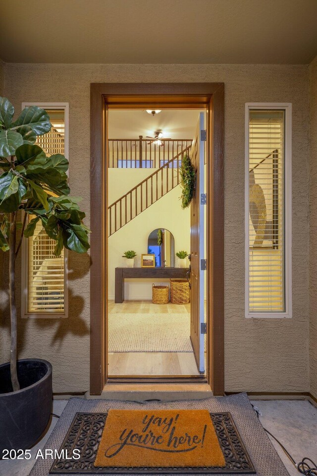 7616 S Sorrell Ln, Gilbert, AZ 85298 - entrance to property with stucco siding