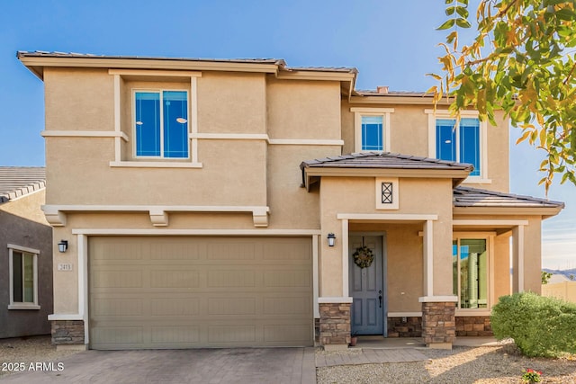 2413 E Alta Vista Rd, Phoenix, AZ 85042 - prairie-style house with a garage