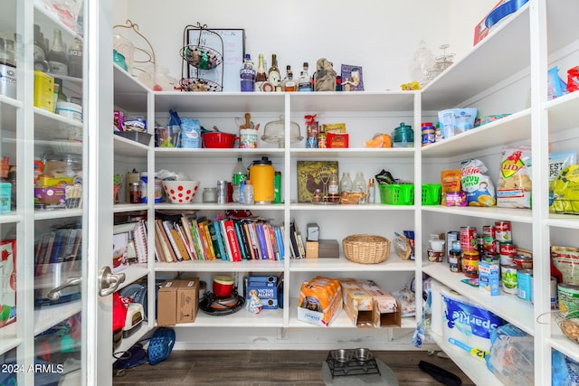 view of pantry