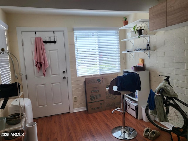 8221 E Garfield St Unit L109, Scottsdale, AZ 85257 - interior space with wood finished floors