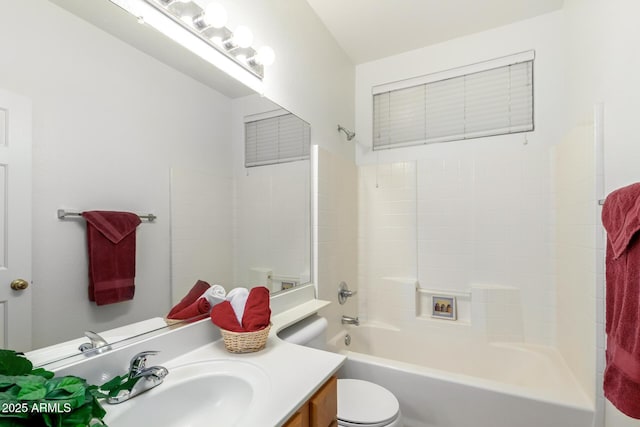 12355 W Hadley St, Avondale, AZ 85323 - full bath featuring toilet, vanity, and shower / bathtub combination
