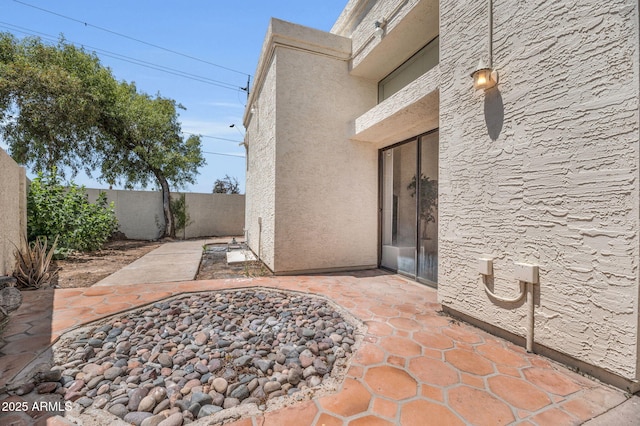 view of patio / terrace featuring a fenced backyard